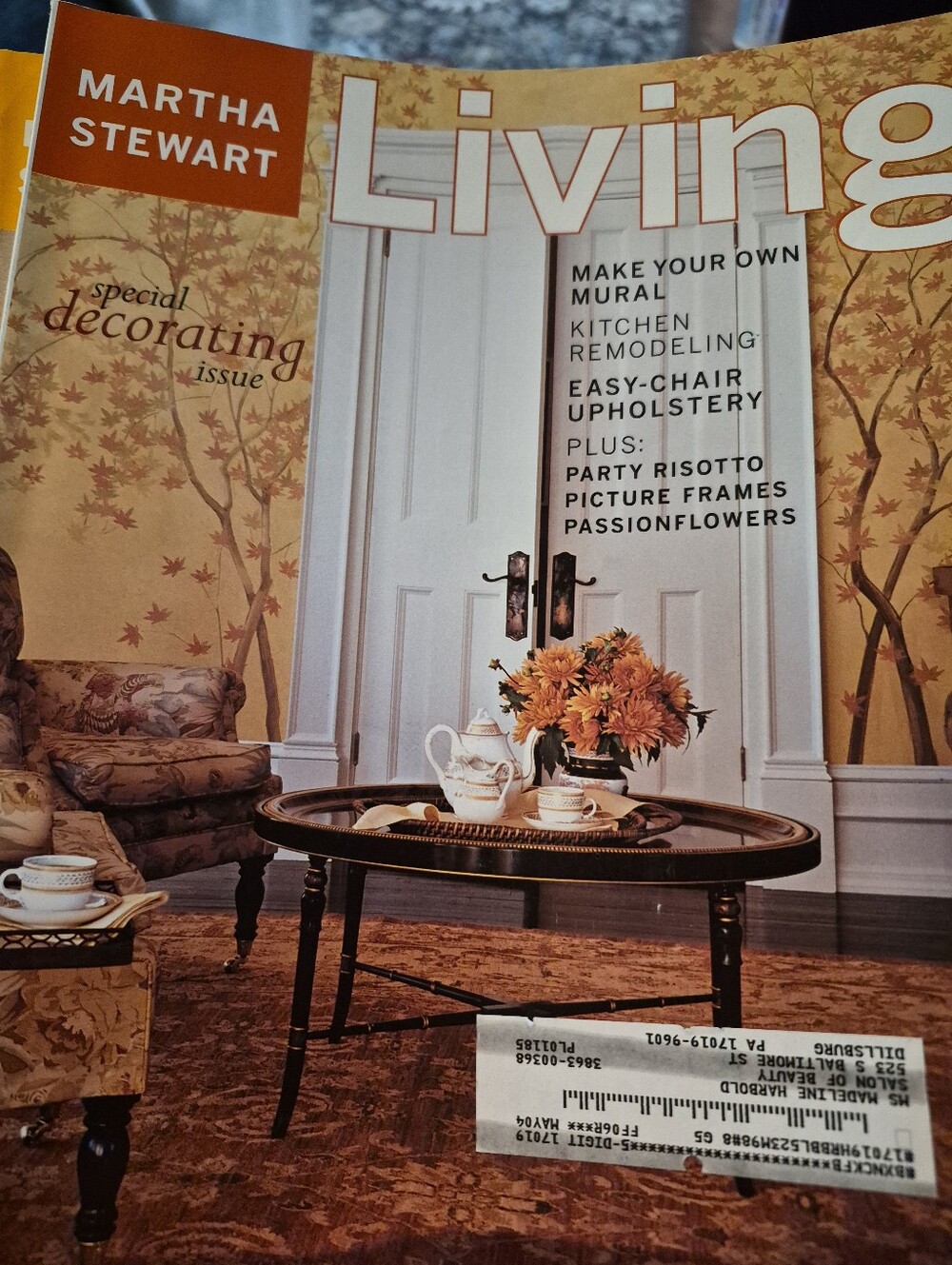 Martha Stewart Living Magazine September 2002